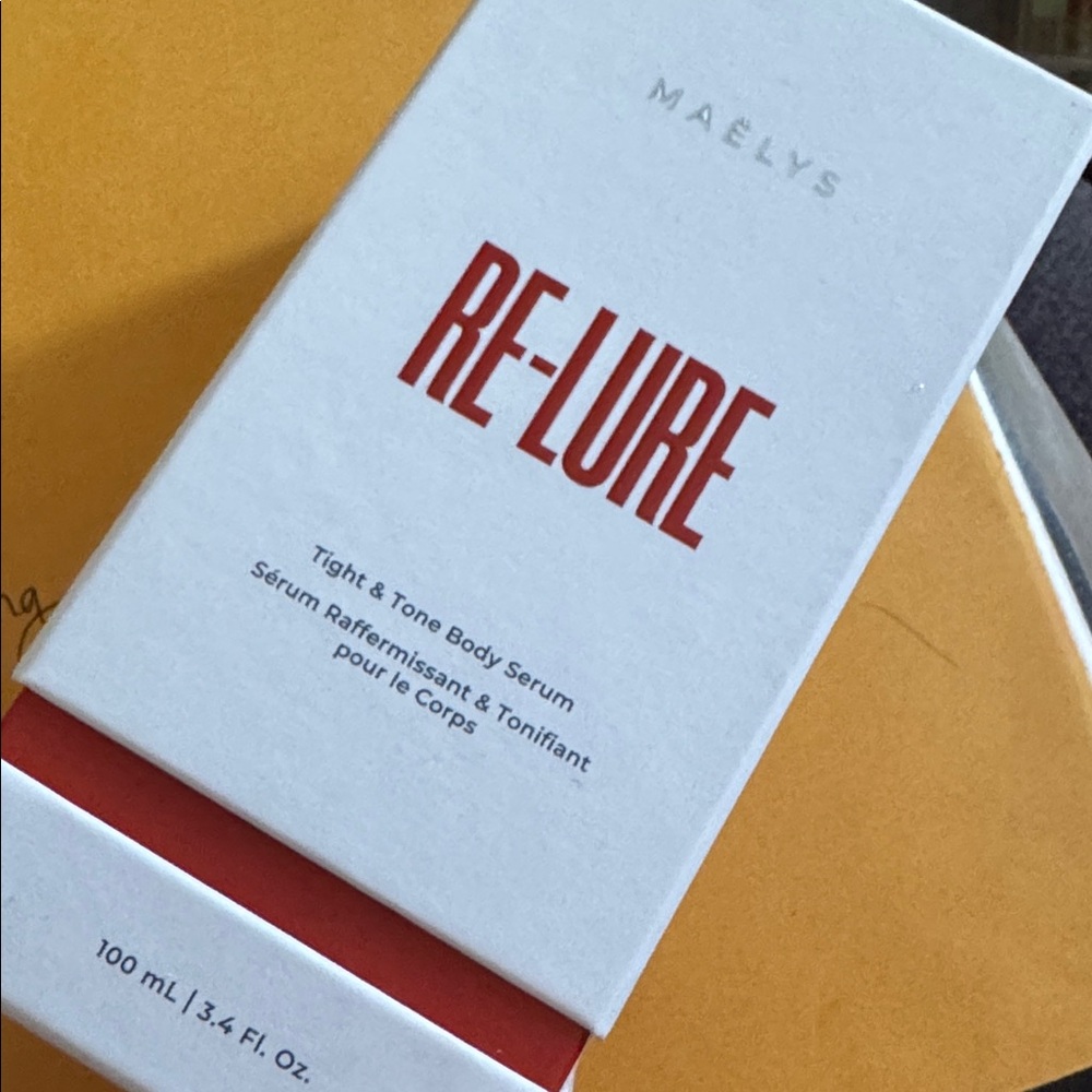 Maelys RE-LURE tight and tone body serum NIB